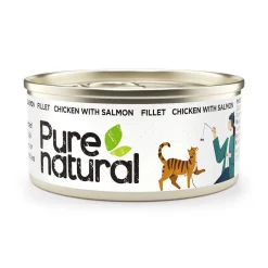 Fillet kana & lohi 70g>Purenatural Hot