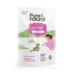 Kitten kana & riisi, 100g>Purenatural New