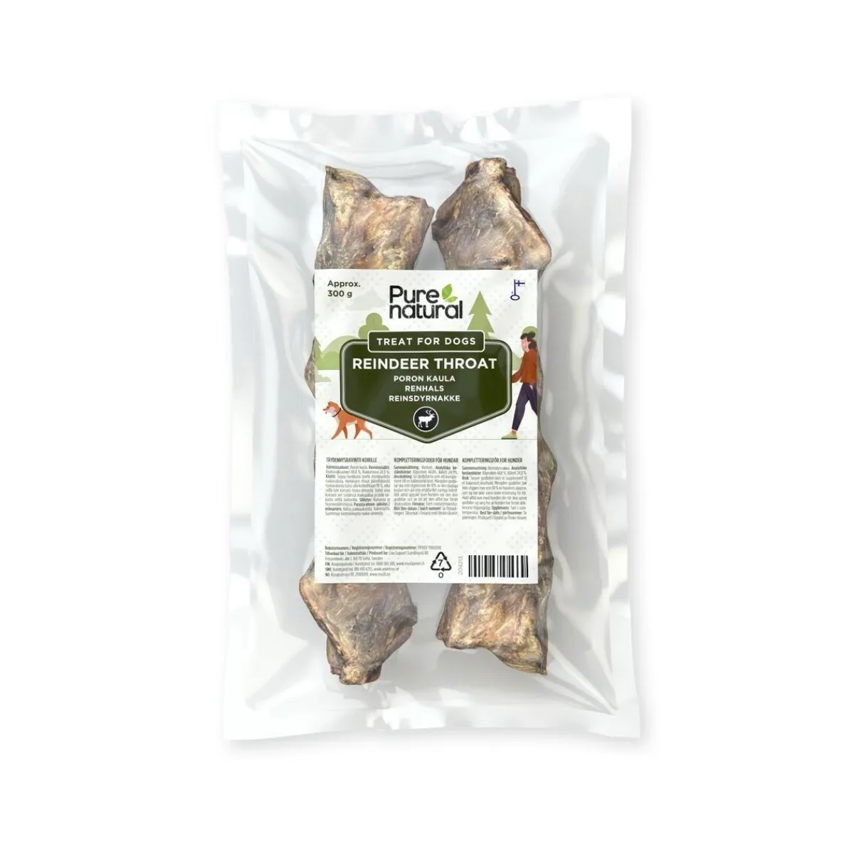 poronkaula 300g herkku koiralle>Purenatural Best