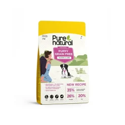 Puppy Grain Free Salmon & Lamb>Purenatural