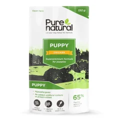 Puppy kana & riisi, 150g>Purenatural Outlet