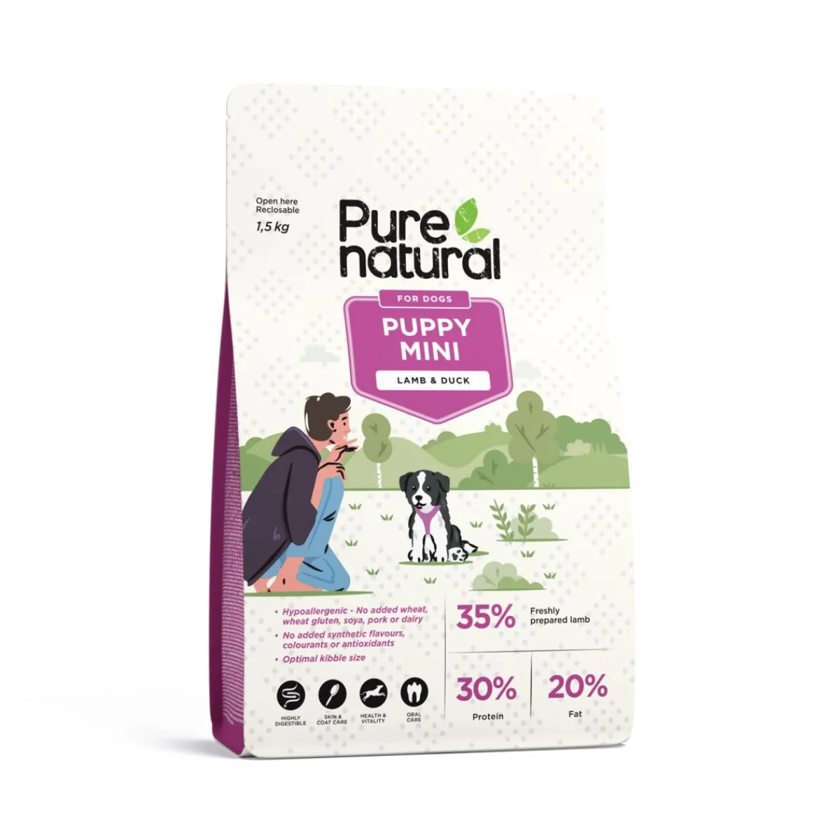 Puppy Mini 1,5 kg>Purenatural