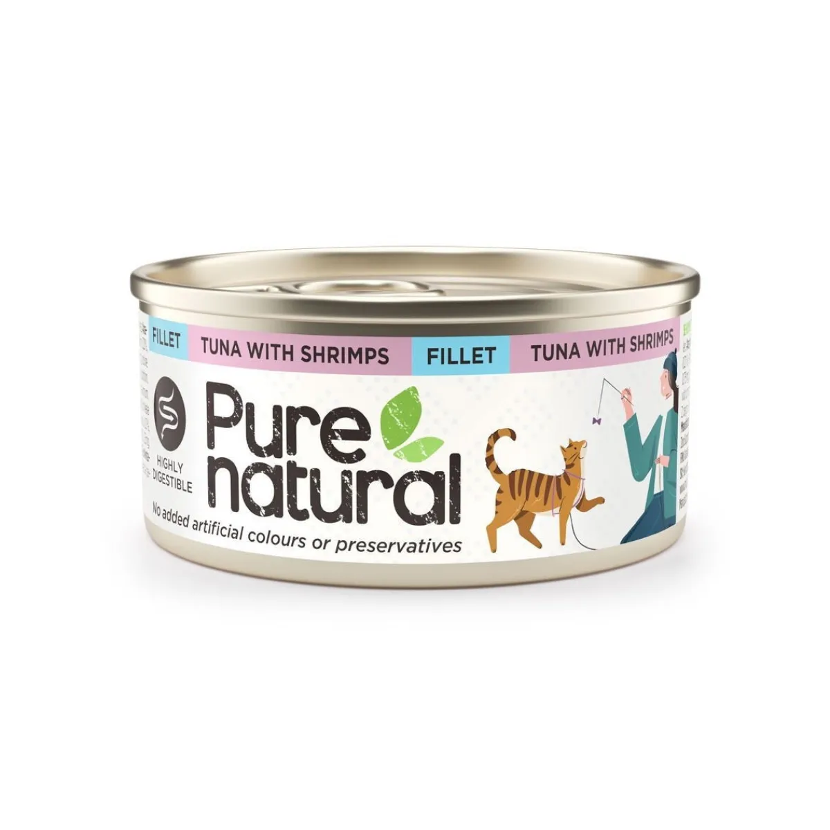 Tuna Fillet with Shrimps 70g>Purenatural Online