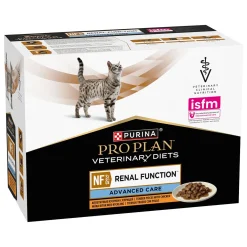 Purina Pro Plan Veterinary Diets Feline NF Renal Function Advanced Care Chicken 10x85 g>Purina Veterinary Diets Hot