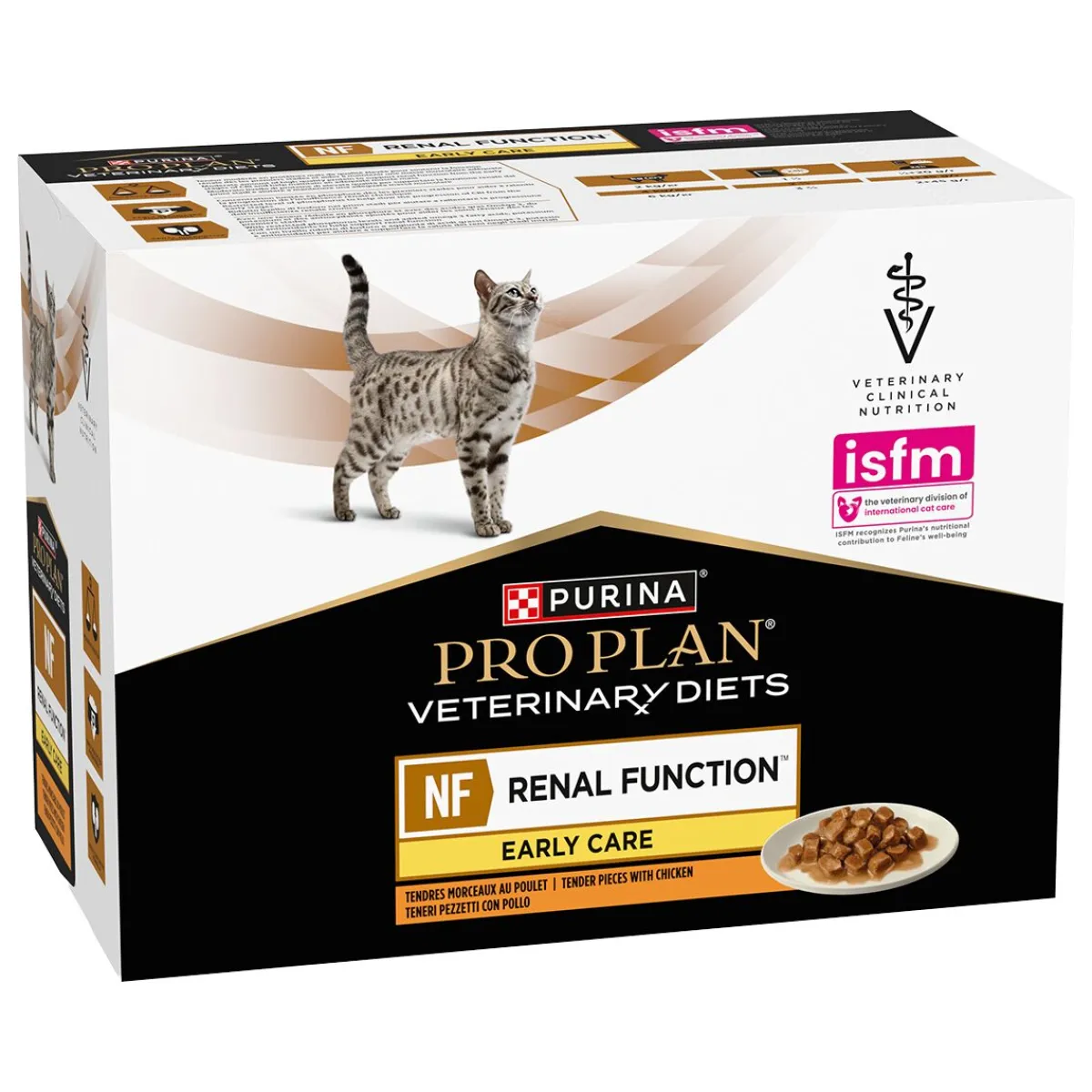 Purina Pro Plan Veterinary Diets Feline NF Renal Function Early Care Chicken 10x85 g>Purina Veterinary Diets Online