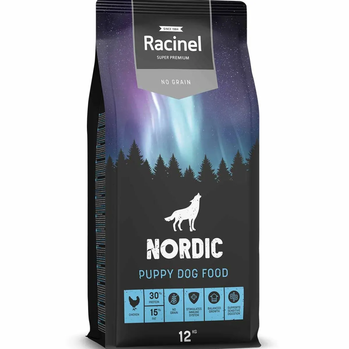 Nordic Puppy Chicken 12kg>Racinel