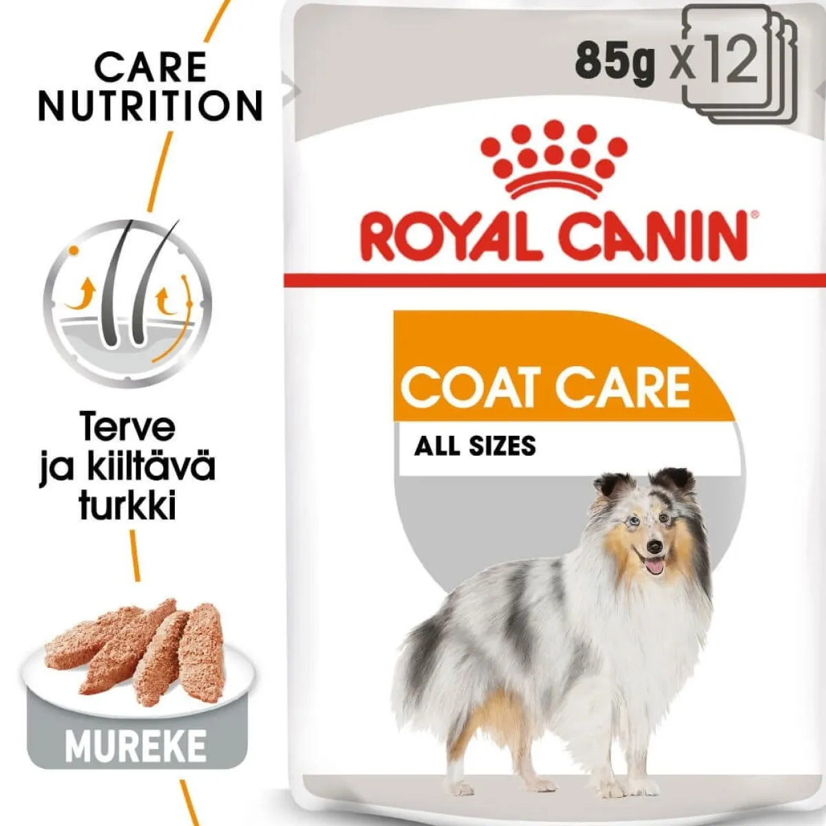 Coat Care wet 12 x 85 g>Royal Canin Hot