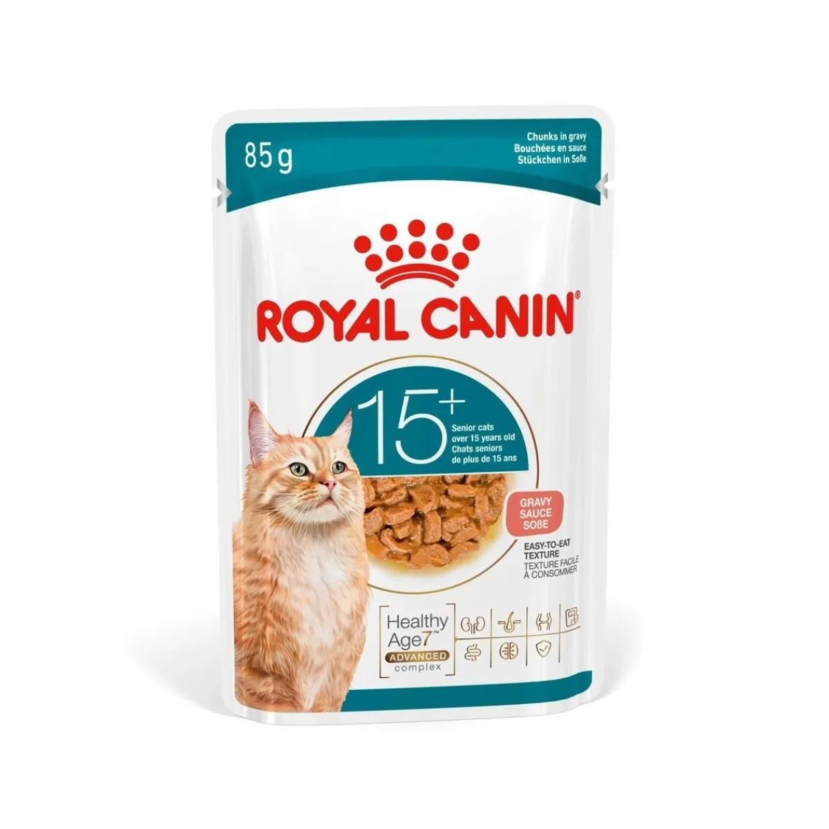 FHN Ageing 15+ kastikkeessa 12 x 85 g>Royal Canin New