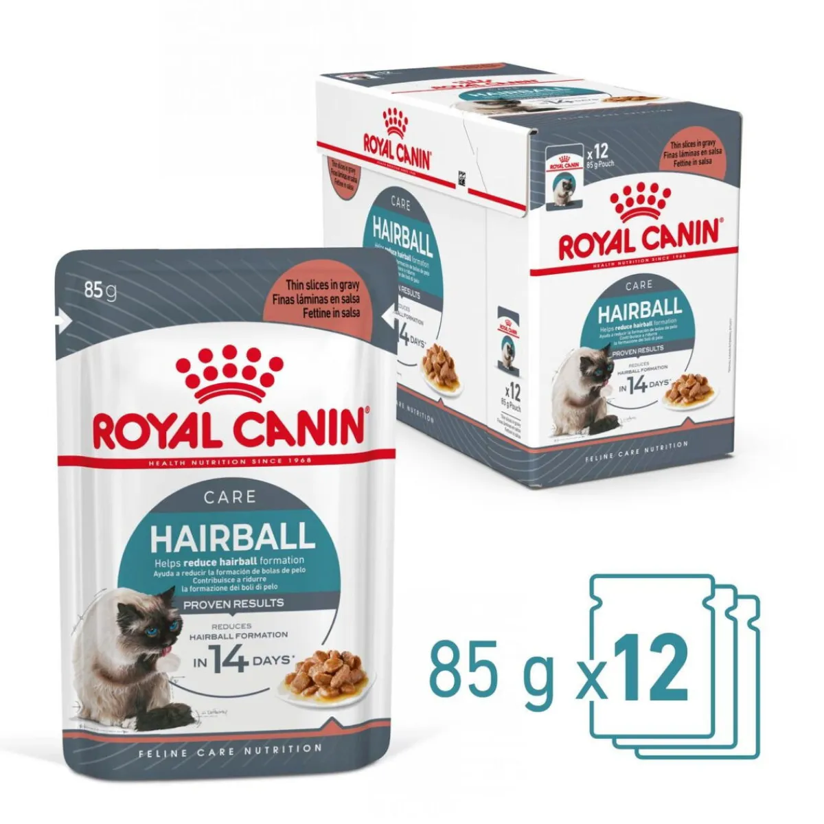 Hairball Care Gravy 85g, 48-pack>Royal Canin Online