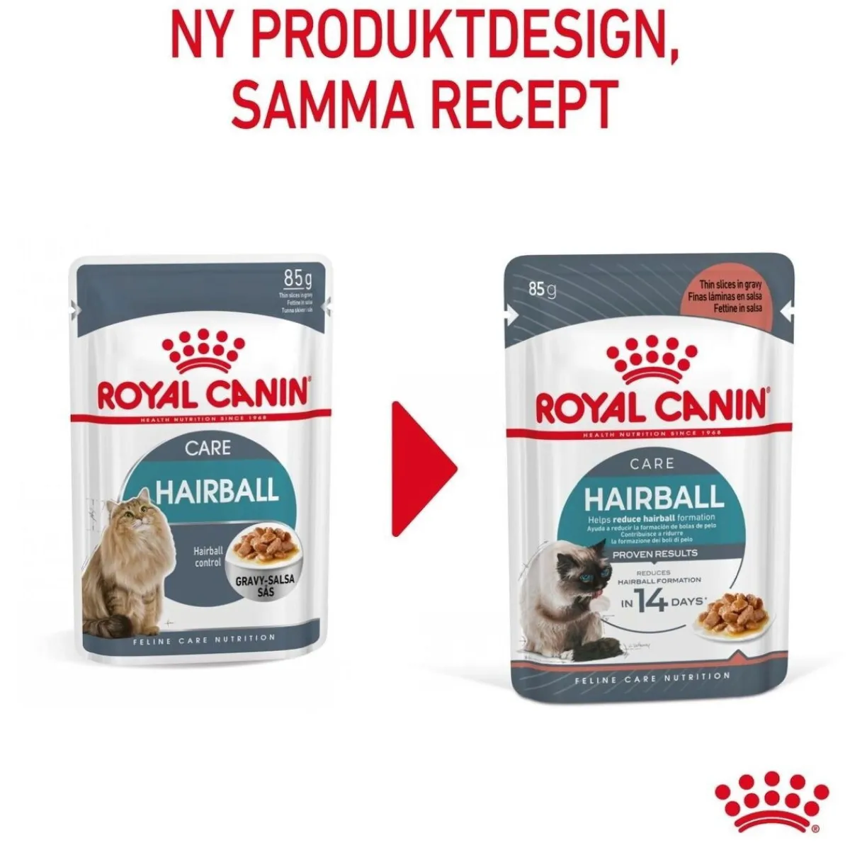 Hairball Care Gravy 85g, 48-pack>Royal Canin Online