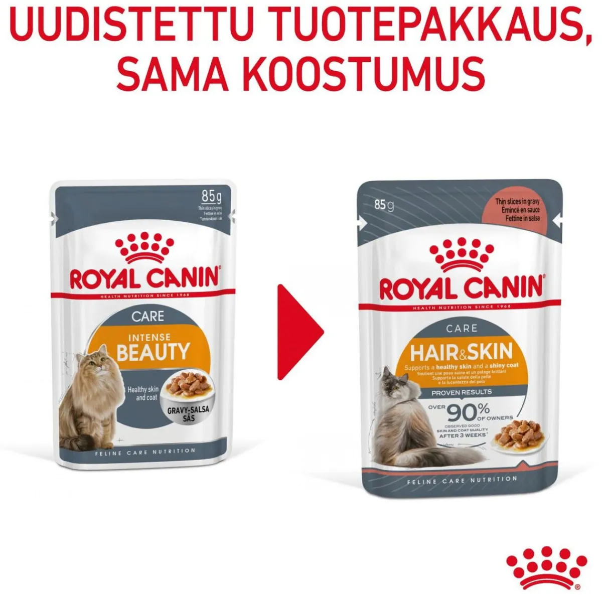 Hair & Skin Care Gravy, 12x85g>Royal Canin New
