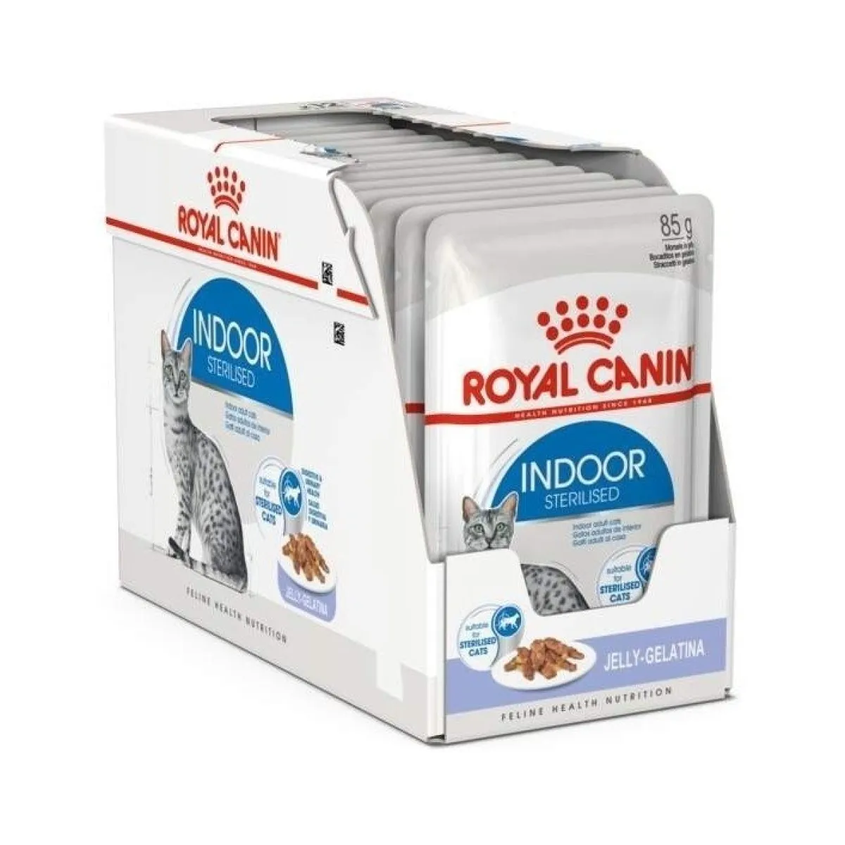 Indoor Jelly 85 g, 48-pack>Royal Canin Clearance