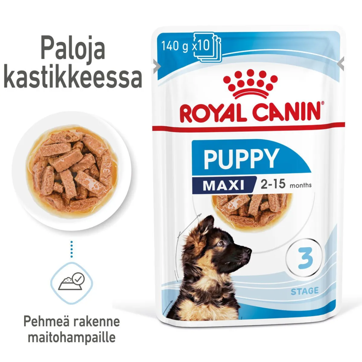 Maxi Puppy 40x140 g>Royal Canin Discount