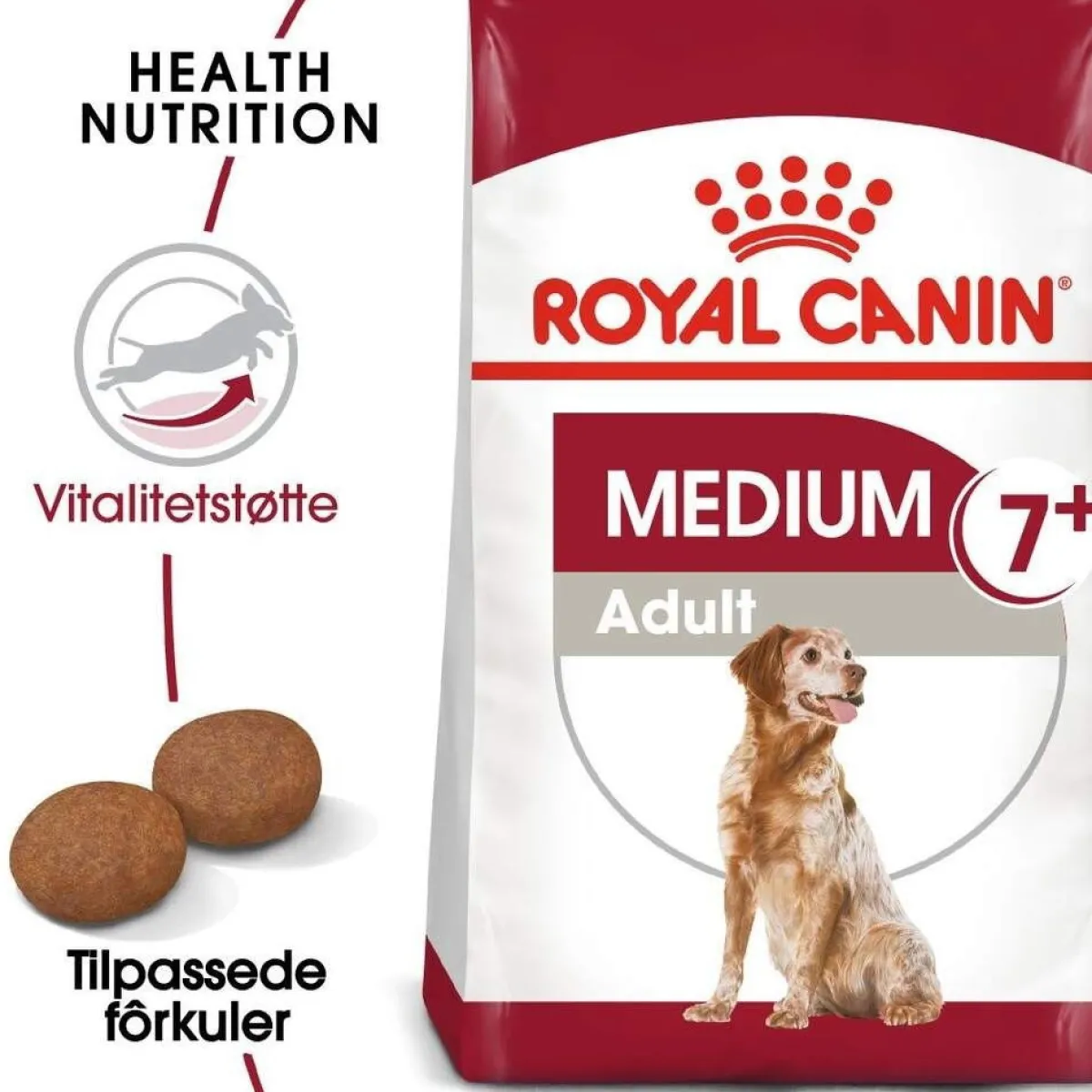 Medium Adult 7+ 2 x 15kg>Royal Canin Clearance