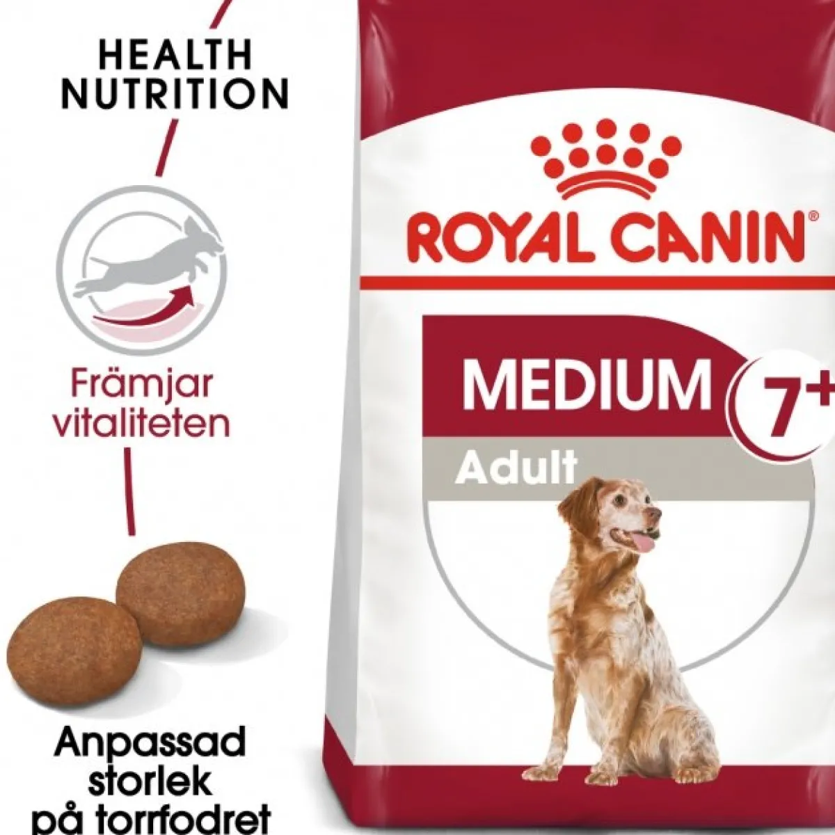 Medium Adult 7+ 2 x 15kg>Royal Canin Clearance