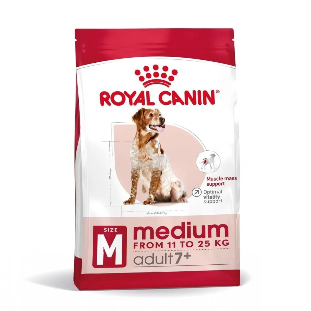 Medium Adult 7+ 2 x 15kg>Royal Canin Clearance