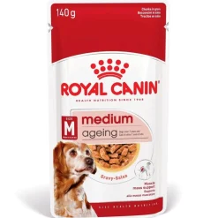 Medium Ageing Wet 10 x 140 g>Royal Canin Discount
