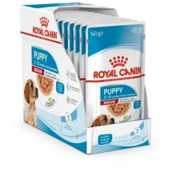 Medium Puppy Wet 10x140g>Royal Canin Outlet