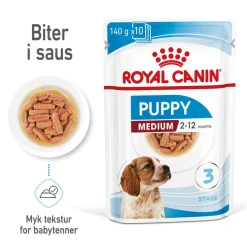 Medium Puppy 40x140 g>Royal Canin Sale
