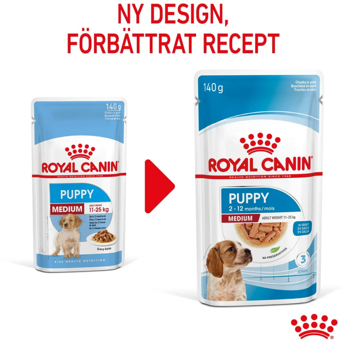 Medium Puppy 40x140 g>Royal Canin Sale