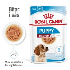 Medium Puppy 40x140 g>Royal Canin Sale