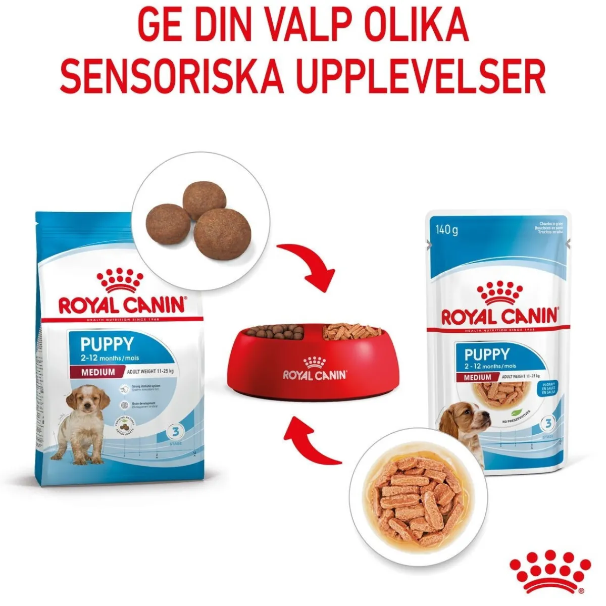 Medium Puppy 40x140 g>Royal Canin Sale