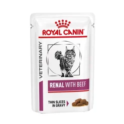 Royal Canin Renal Cat Beef wet, 12 x 85 g>Royal Canin Veterinary Diets Sale