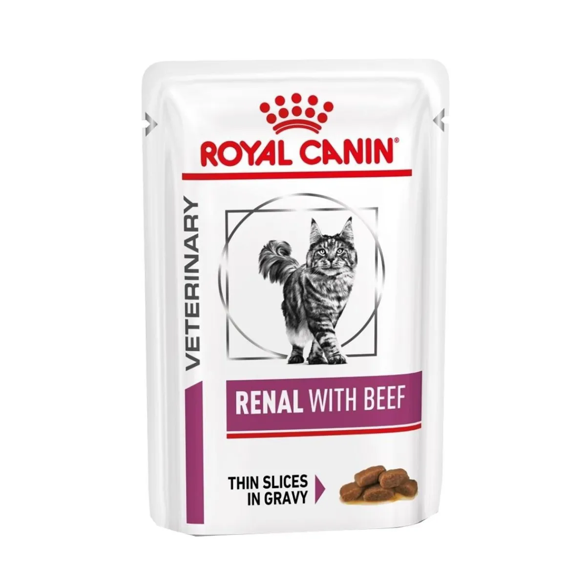 Royal Canin Renal Cat Beef wet, 12 x 85 g>Royal Canin Veterinary Diets Sale