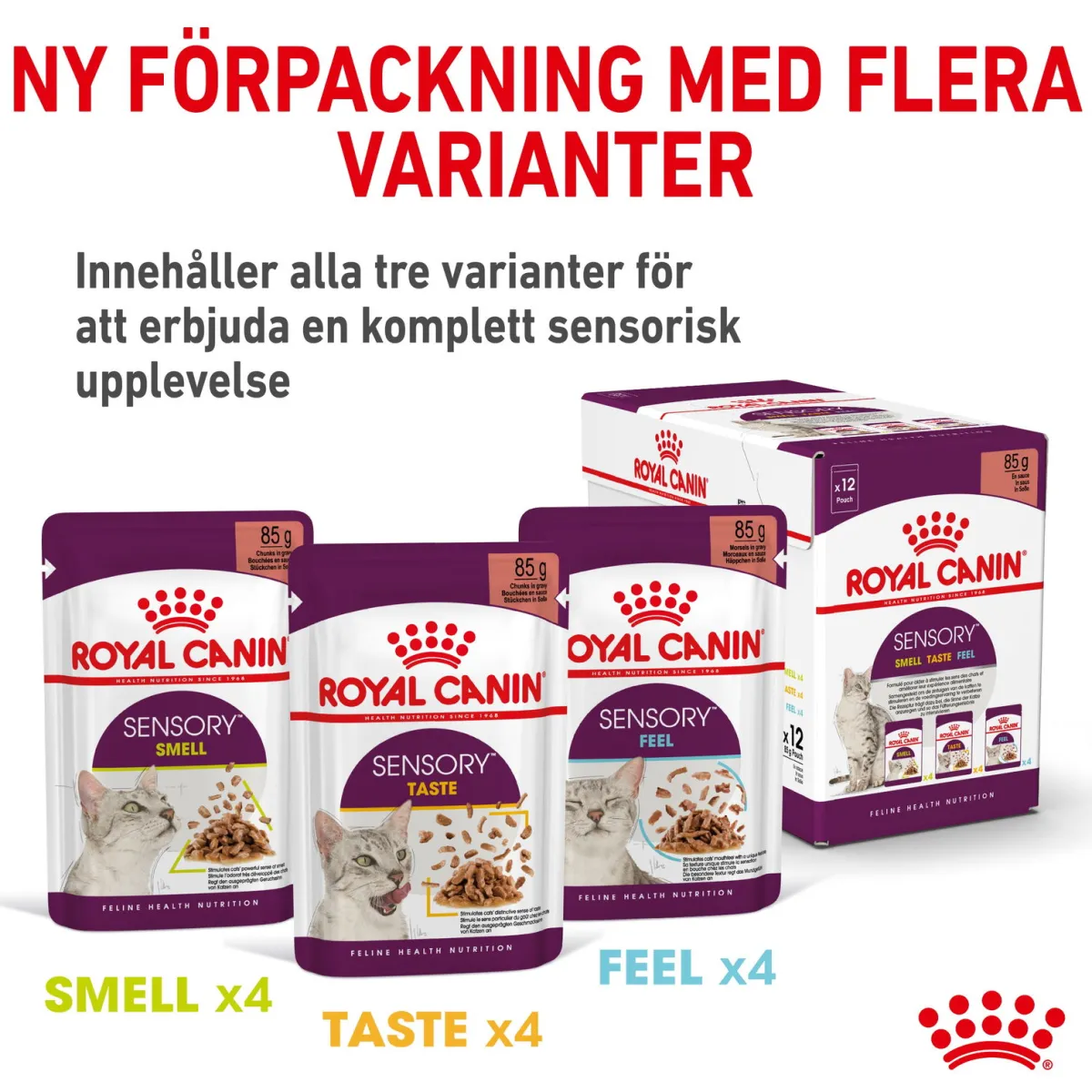 Sensory Mixed box Gravy 85g, 48-pack>Royal Canin Sale