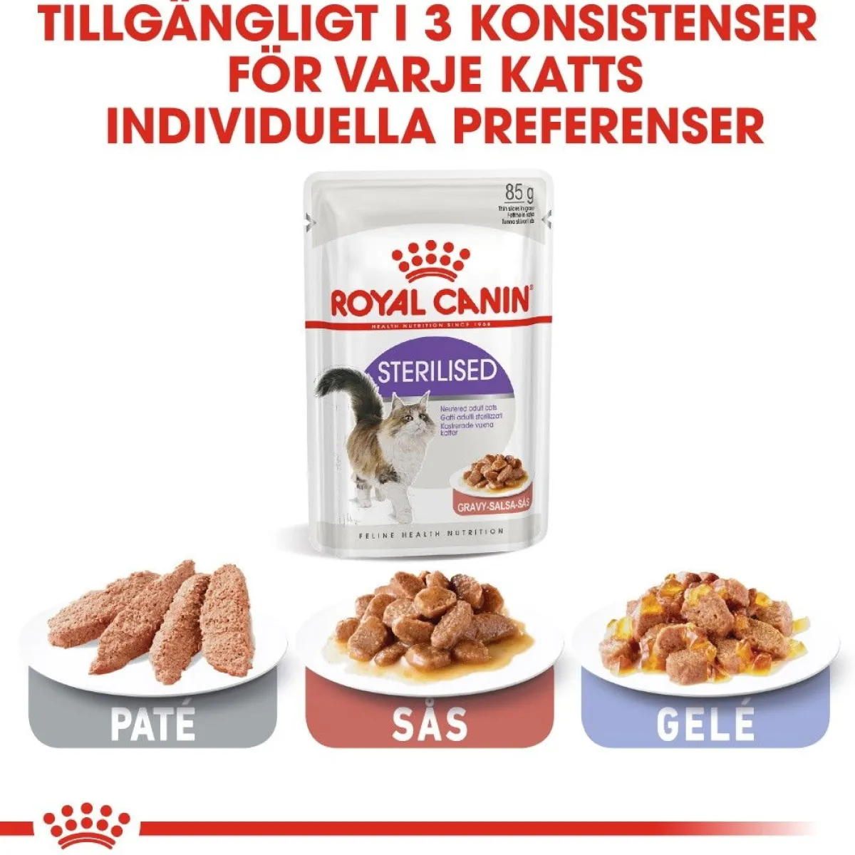 Sterilised Gravy 85g, 48-pack>Royal Canin New