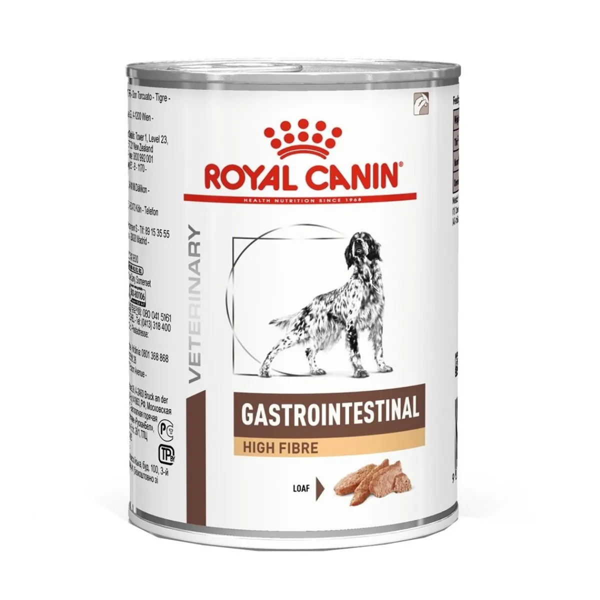 Dog Gastrointestinal High Fibre Loaf 12x410g>Royal Canin Veterinary Diets Outlet