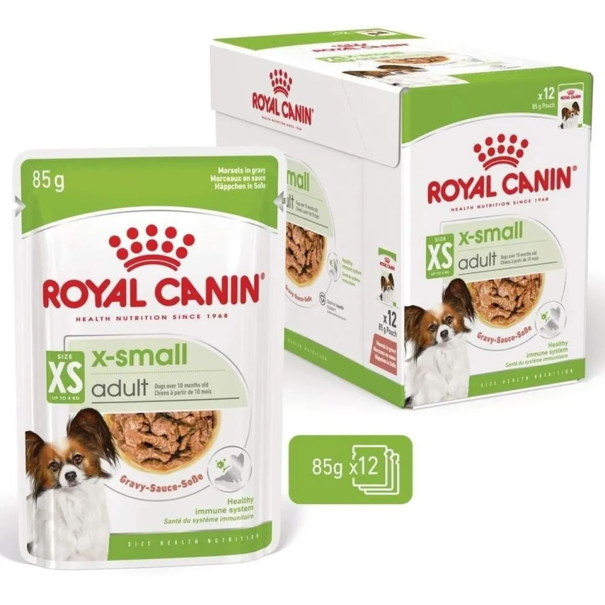 XS Adult märkäruoka 12 x 85 g>Royal Canin Best