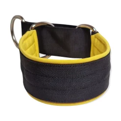 Puolikuristava panta softshell-pehmusteella 50 mm>Salmiakkitassu Discount