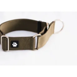 Puolikuristava panta säädöllä 40 mm, oliivi>Salmiakkitassu Sale