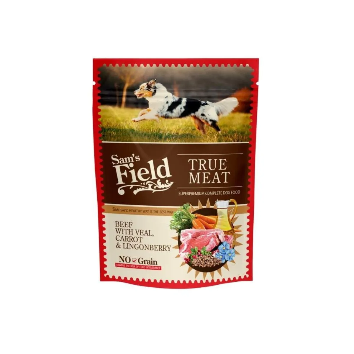 SamField Dog Beef 260 g>Sam's Field Hot