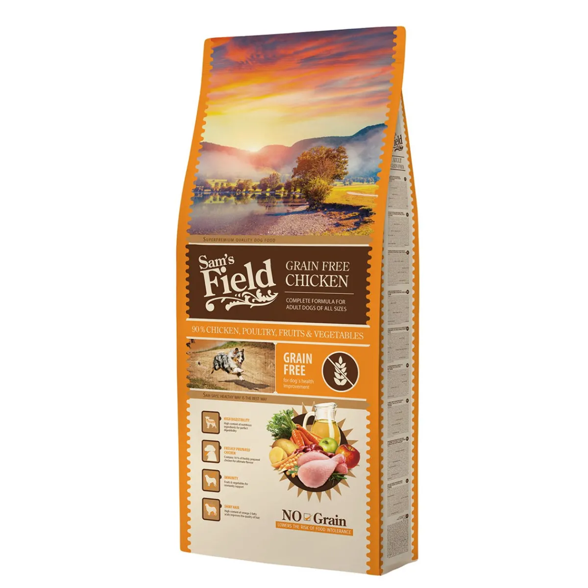 Grain Free Adult>Sam's Field Hot