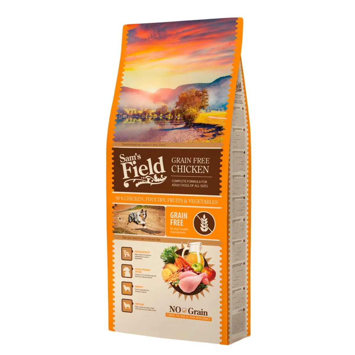 Grain Free Adult>Sam's Field Hot