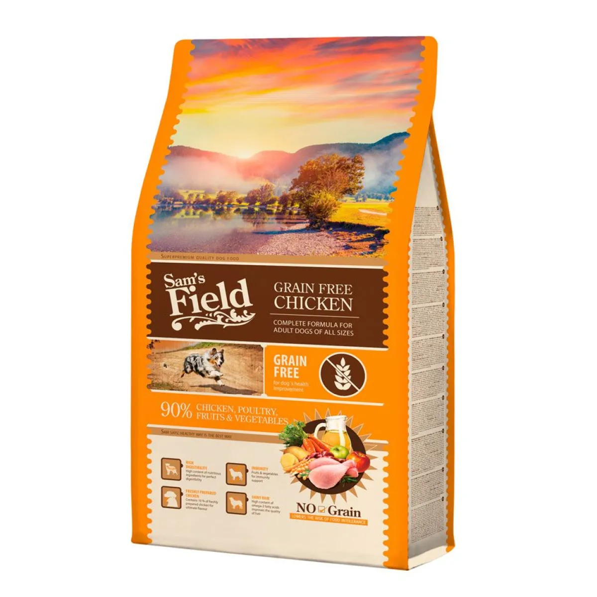 Grain Free Adult>Sam's Field Hot