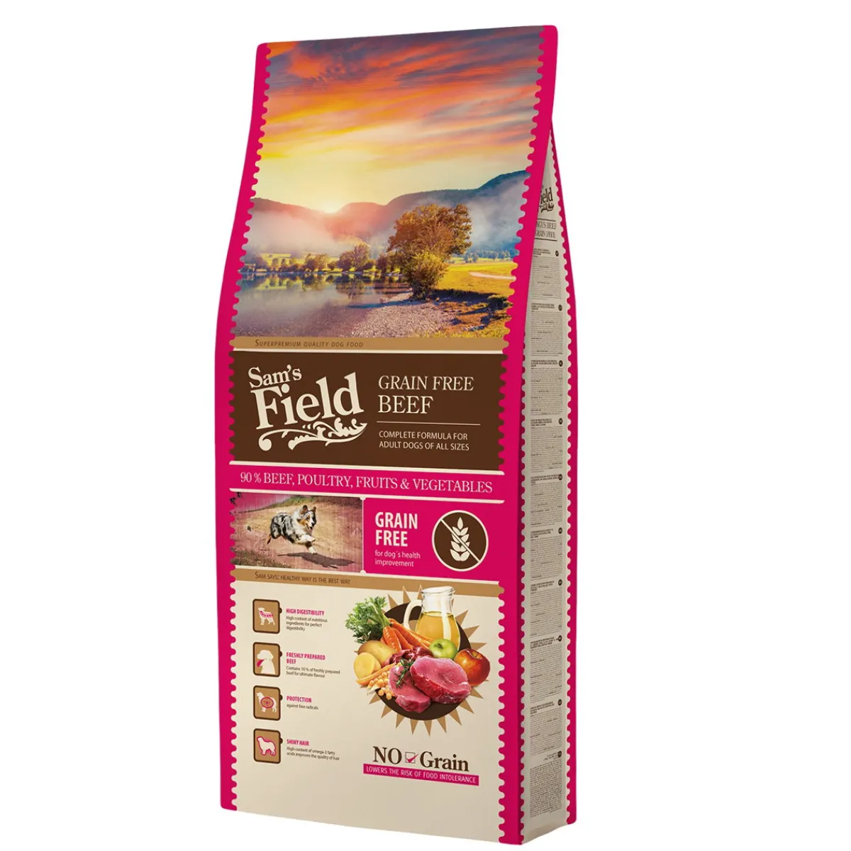 Grain Free Adult Beef>Sam's Field Clearance