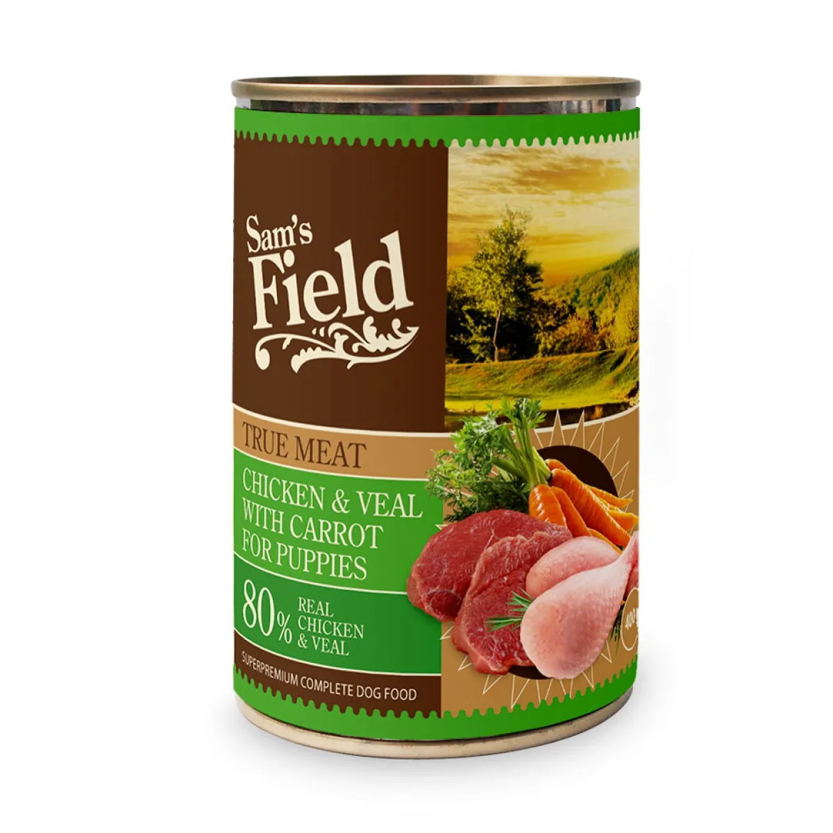True Puppy Kana & vasikka 400 g>Sam's Field Online