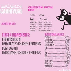 Born Carnivore Kitten kana & muna>Schesir Sale