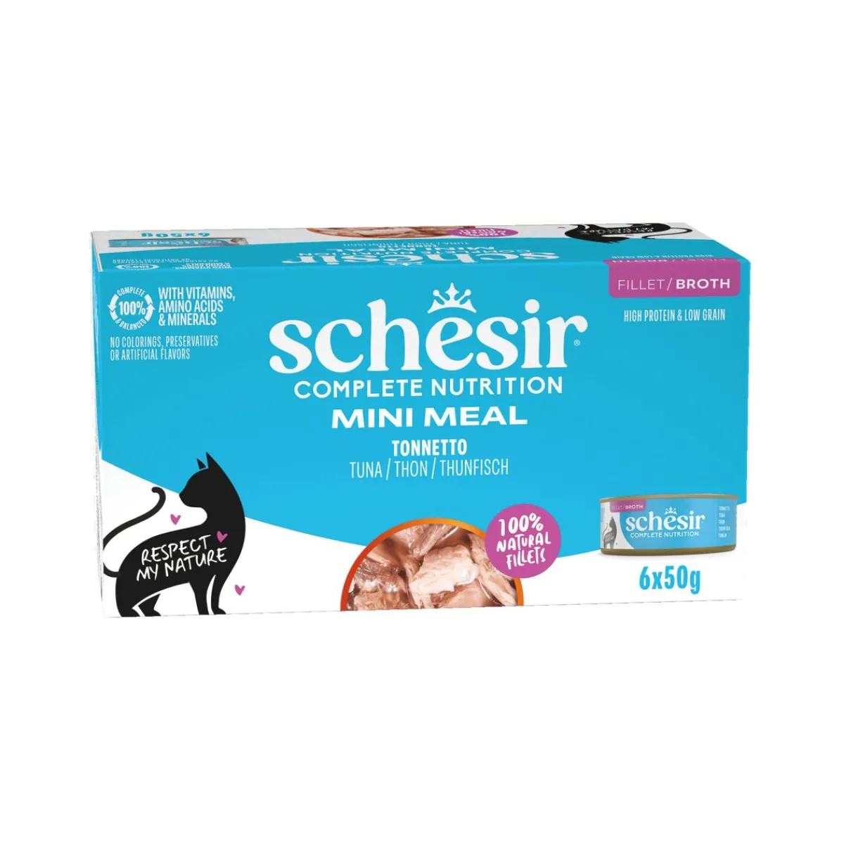 Cat Ocean Natural Multipack 6 x 50 g>Schesir Online