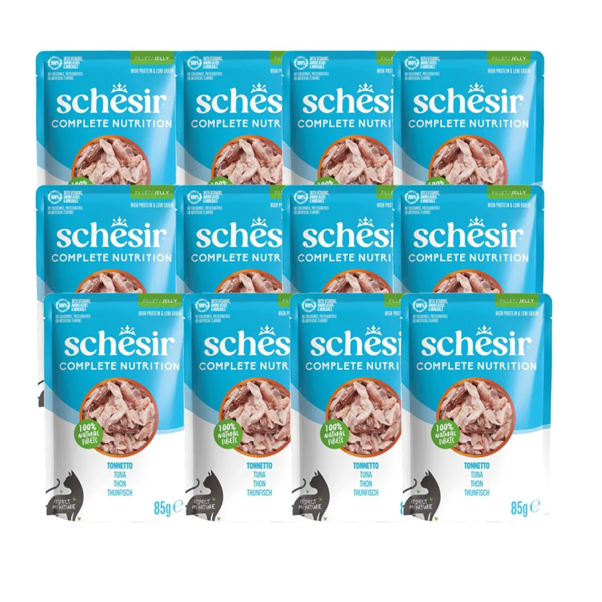 C&B Tuna in Jelly Pouch 85 g>Schesir