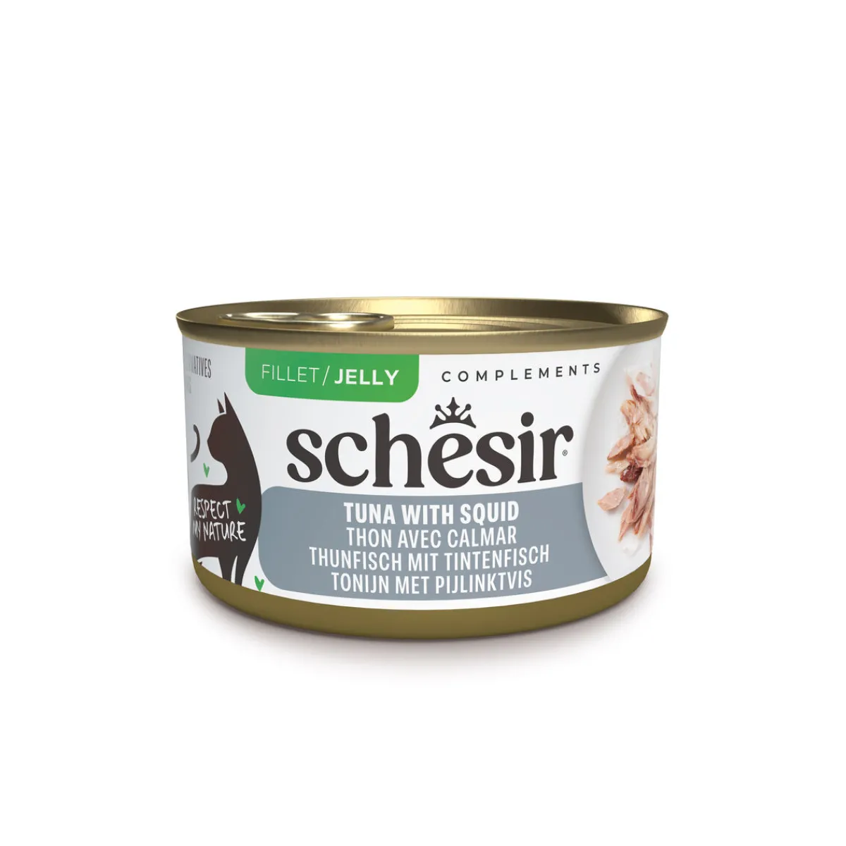 Complements Tuna with squids in Jelly 70 g>Schesir Clearance