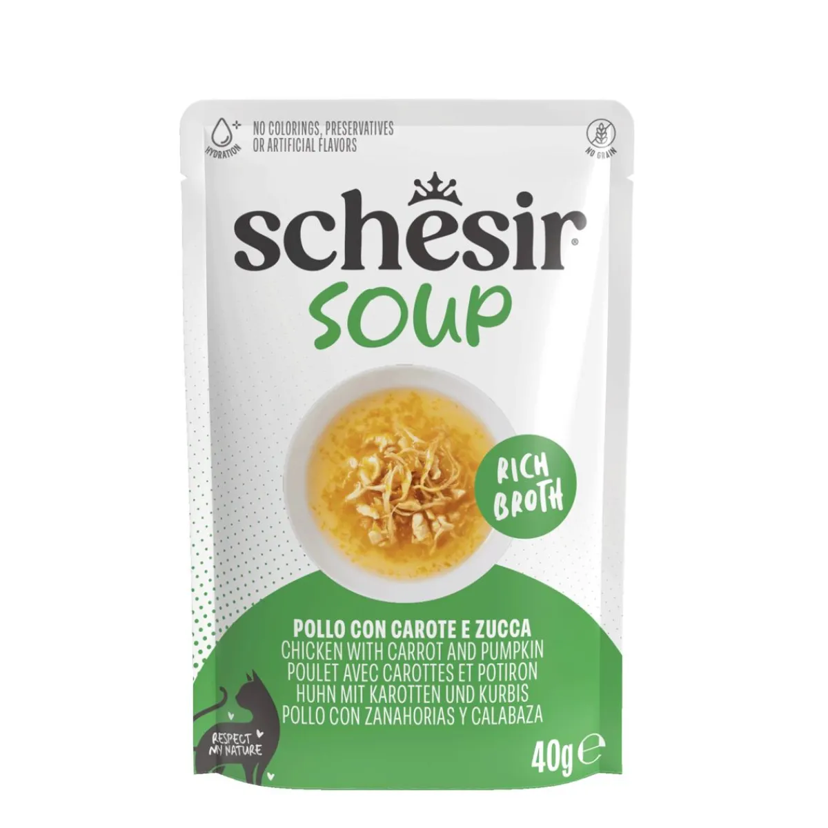 Kana & Kurpitsakeitto 40 g>Schesir Outlet