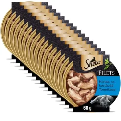 kana & tonnikala kastikkeessa 60g>Sheba New