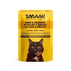 kana & kalkkuna kissalle 100g>Smaak Online