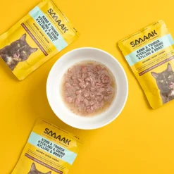kana & taimen kissalle 100g>Smaak