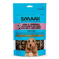 Pentu kana & lohiherkku 100 g>Smaak Hot