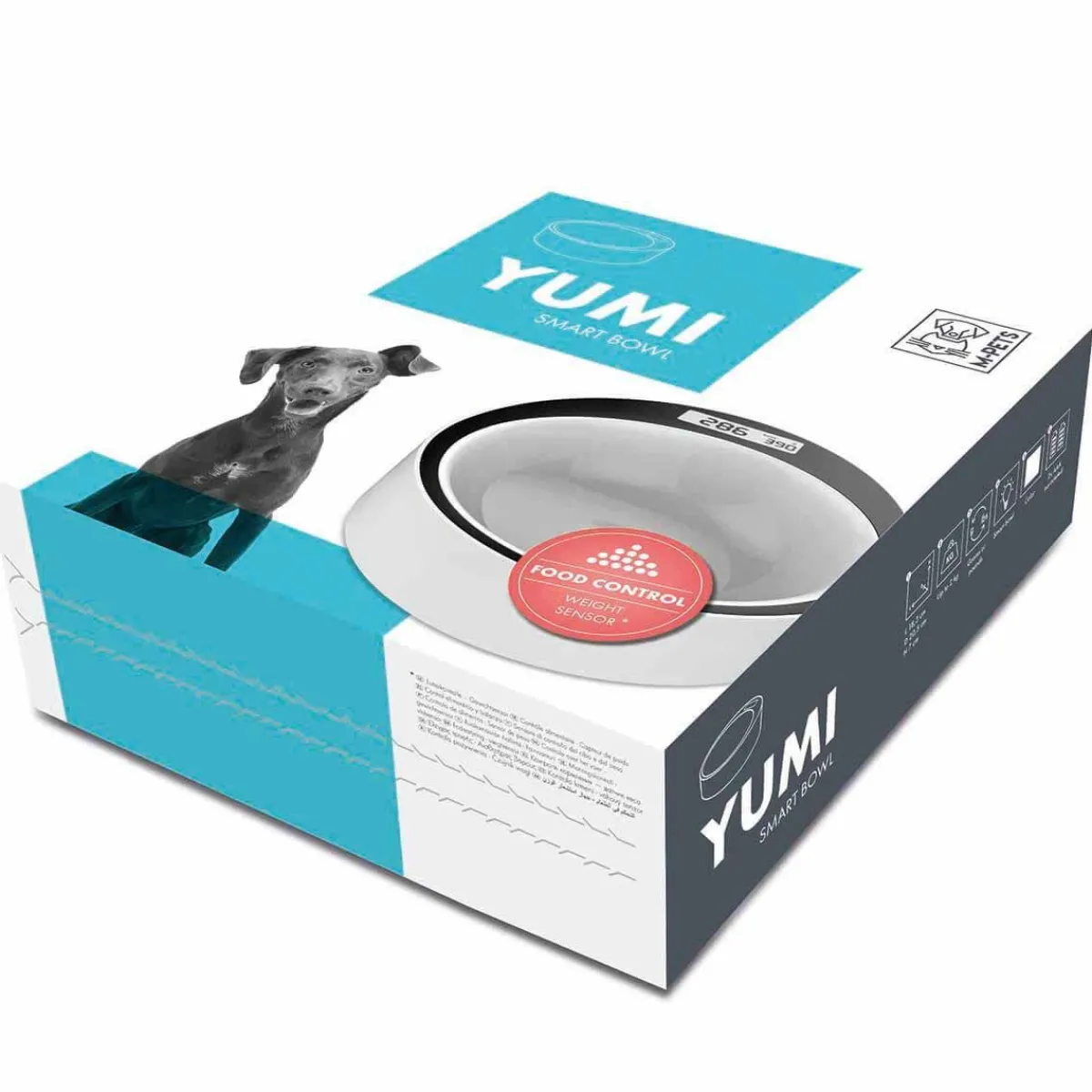 Smart-kuppi YUMI musta/valkoinen>M-PETS Best